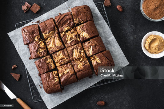 Chocolate Peanut Butter Brownies 4oz per each